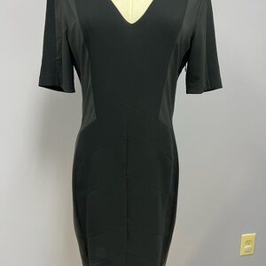 Rag & Bone Elegant Black Midi Dress